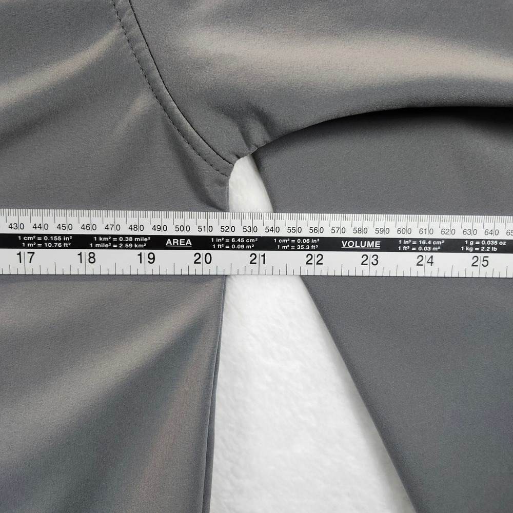 Spring Mountain Fleecewear Co. Soft Shell Jacket Gray Full Zip Pockets XS - Picture 5 of 7